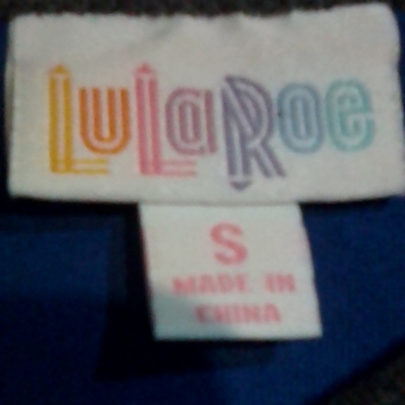 Lularoe Randy  Size Small (baseball) Tee 3/4 sleev - Picture 3 of 5